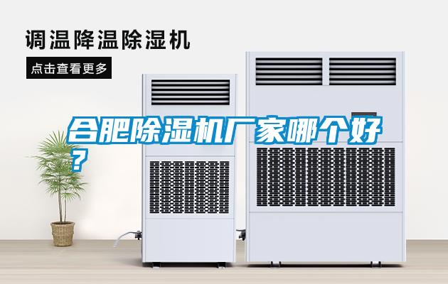 合肥除濕機廠家哪個好？