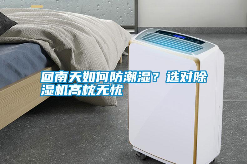 回南天如何防潮濕？選對除濕機高枕無憂