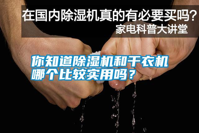 你知道除濕機(jī)和干衣機(jī)哪個(gè)比較實(shí)用嗎？