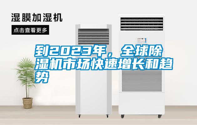 到2023年，全球除濕機(jī)市場(chǎng)快速增長(zhǎng)和趨勢(shì)