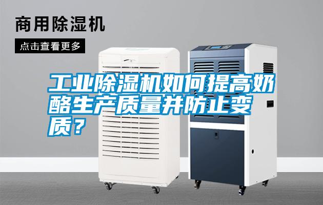 工業(yè)除濕機(jī)如何提高奶酪生產(chǎn)質(zhì)量并防止變質(zhì)？