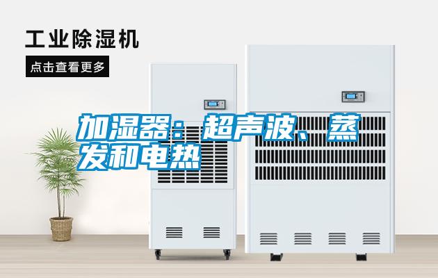 加濕器：超聲波、蒸發(fā)和電熱