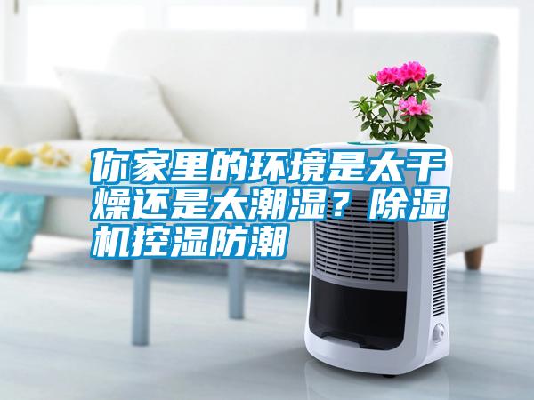 你家里的環(huán)境是太干燥還是太潮濕？除濕機(jī)控濕防潮