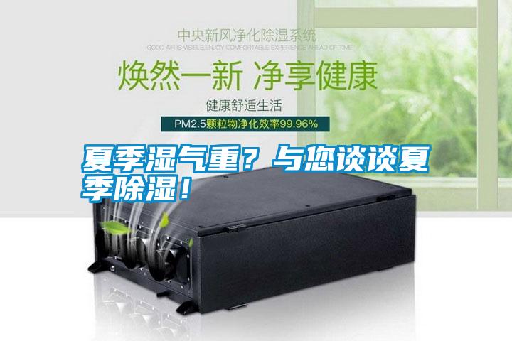 夏季濕氣重？與您談?wù)勏募境凉瘢?/></p>
                              <p style=