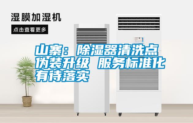 山寨：除濕器清洗點(diǎn)偽裝升級 服務(wù)標(biāo)準(zhǔn)化有待落實(shí)