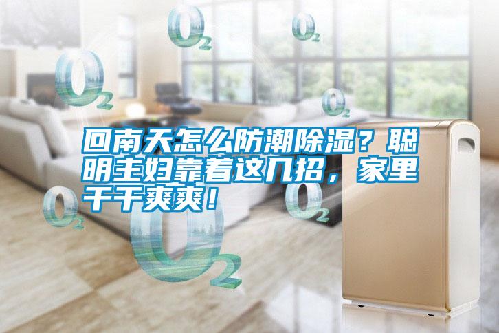 回南天怎么防潮除濕？聰明主婦靠著這幾招，家里干干爽爽！