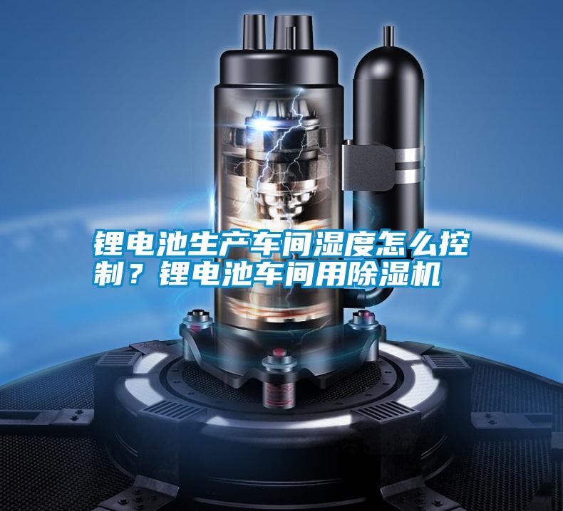 鋰電池生產(chǎn)車間濕度怎么控制？鋰電池車間用除濕機(jī)
