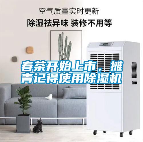 春茶開始上市，攤青記得使用除濕機(jī)