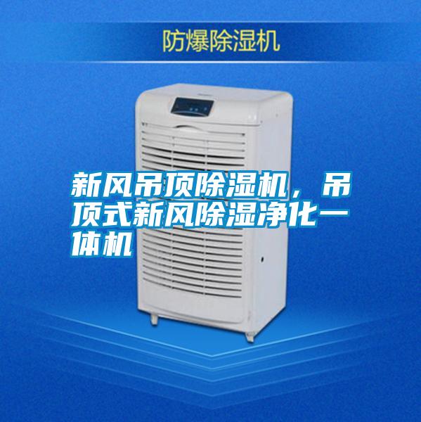 新風(fēng)吊頂除濕機(jī)，吊頂式新風(fēng)除濕凈化一體機(jī)