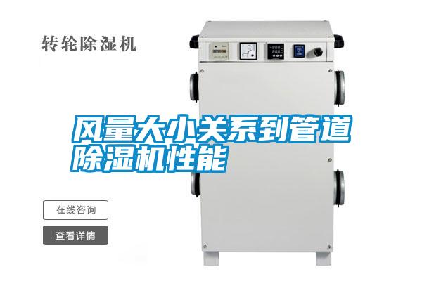 風(fēng)量大小關(guān)系到管道除濕機(jī)性能