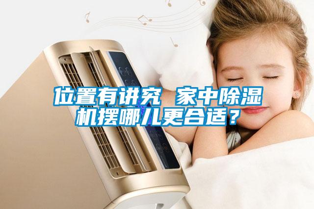 位置有講究 家中除濕機(jī)擺哪兒更合適？