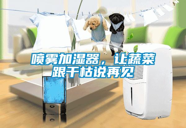 噴霧加濕器，讓蔬菜跟干枯說(shuō)再見(jiàn)