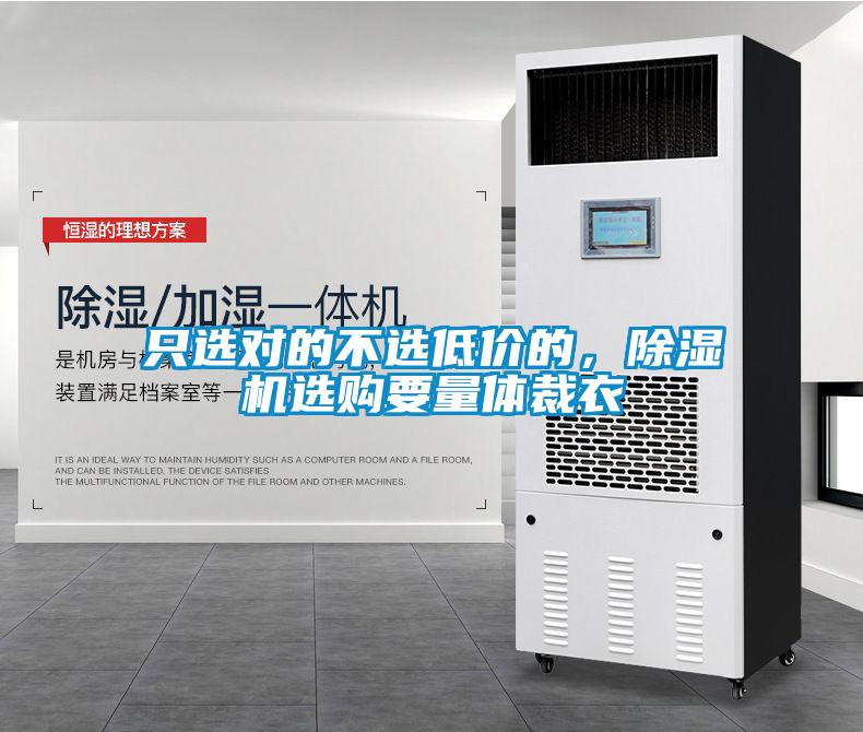 只選對的不選低價的，除濕機選購要量體裁衣