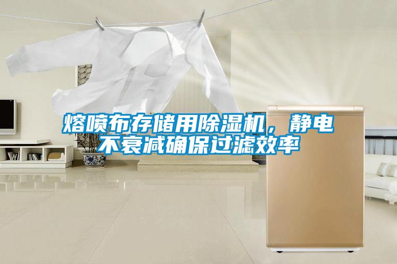 熔噴布存儲用除濕機，靜電不衰減確保過濾效率