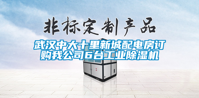 武漢中大十里新城配電房訂購我公司6臺工業(yè)除濕機(jī)