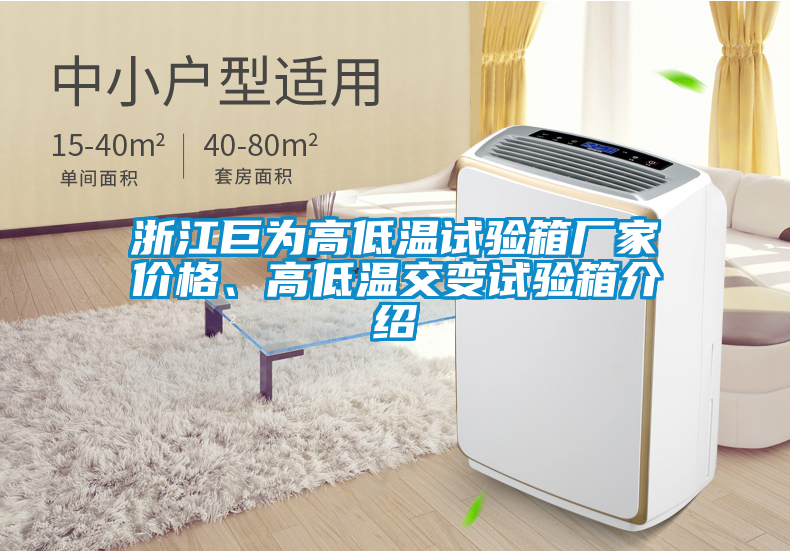 浙江巨為高低溫試驗箱廠家價格、高低溫交變試驗箱介紹