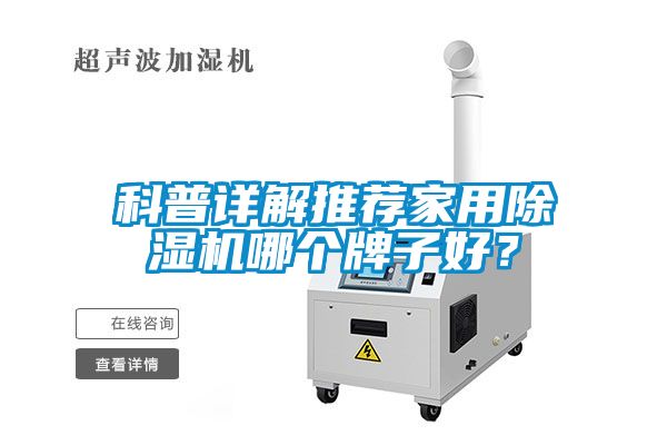科普詳解推薦家用除濕機(jī)哪個(gè)牌子好？