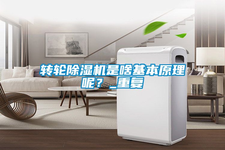 轉(zhuǎn)輪除濕機是啥基本原理呢？_重復(fù)