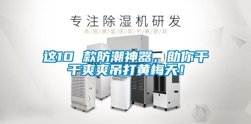 這10 款防潮神器，助你干干爽爽吊打黃梅天！