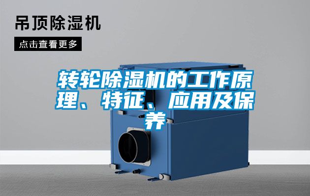 轉輪除濕機的工作原理、特征、應用及保養(yǎng)