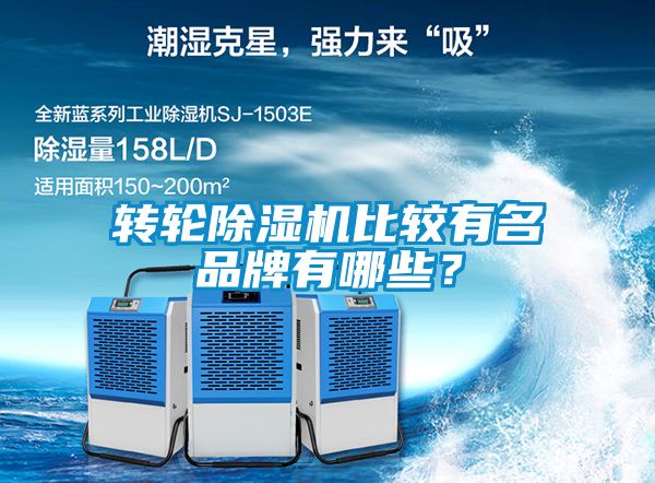 轉(zhuǎn)輪除濕機(jī)比較有名品牌有哪些？
