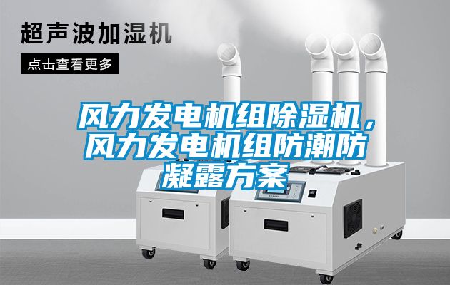 風力發(fā)電機組除濕機，風力發(fā)電機組防潮防凝露方案