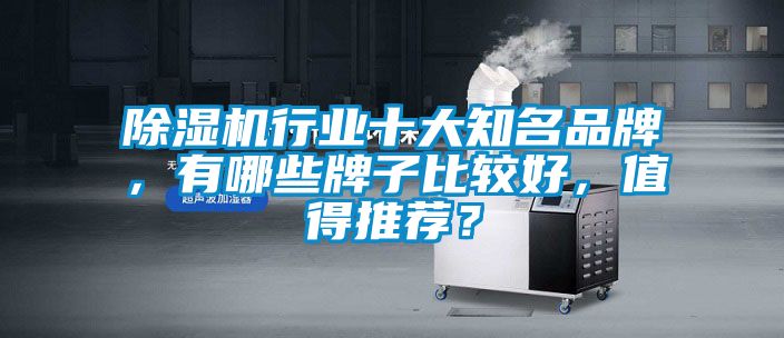 除濕機(jī)行業(yè)十大知名品牌，有哪些牌子比較好，值得推薦？