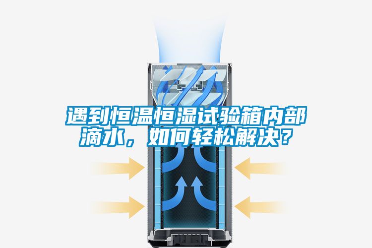 遇到恒溫恒濕試驗(yàn)箱內(nèi)部滴水，如何輕松解決？