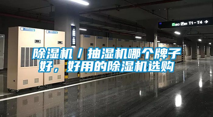除濕機／抽濕機哪個牌子好，好用的除濕機選購
