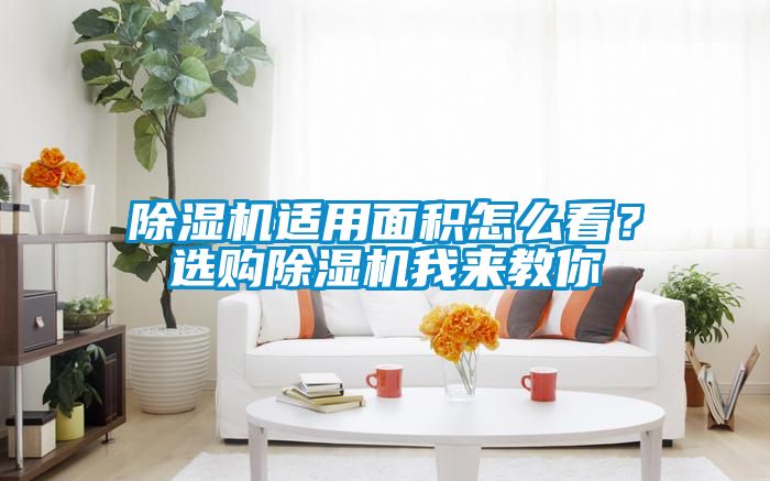 除濕機(jī)適用面積怎么看？選購除濕機(jī)我來教你