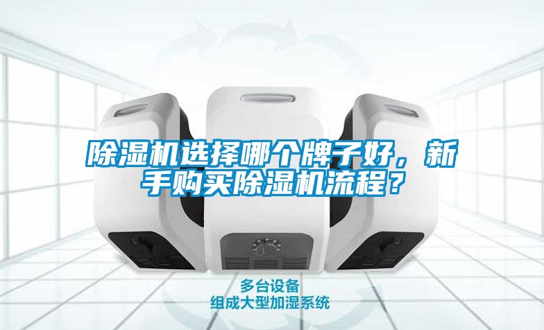除濕機選擇哪個牌子好，新手購買除濕機流程？