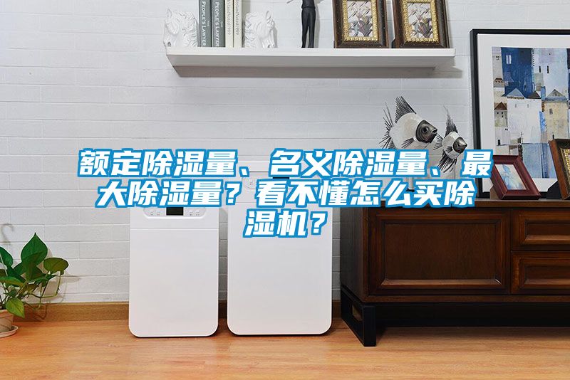 額定除濕量、名義除濕量、最大除濕量？看不懂怎么買除濕機？