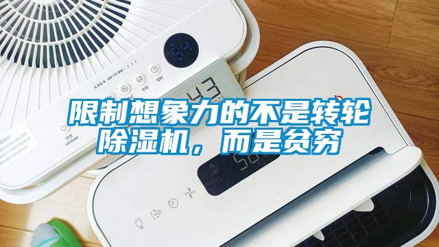 限制想象力的不是轉(zhuǎn)輪除濕機(jī)，而是貧窮
