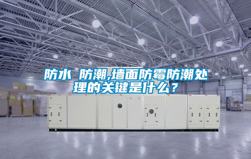 防水≠防潮,墻面防霉防潮處理的關(guān)鍵是什么？