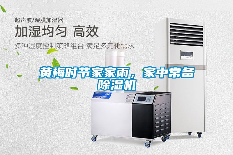 黃梅時(shí)節(jié)家家雨，家中常備除濕機(jī)