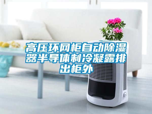 高壓環(huán)網柜自動除濕器半導體制冷凝露排出柜外