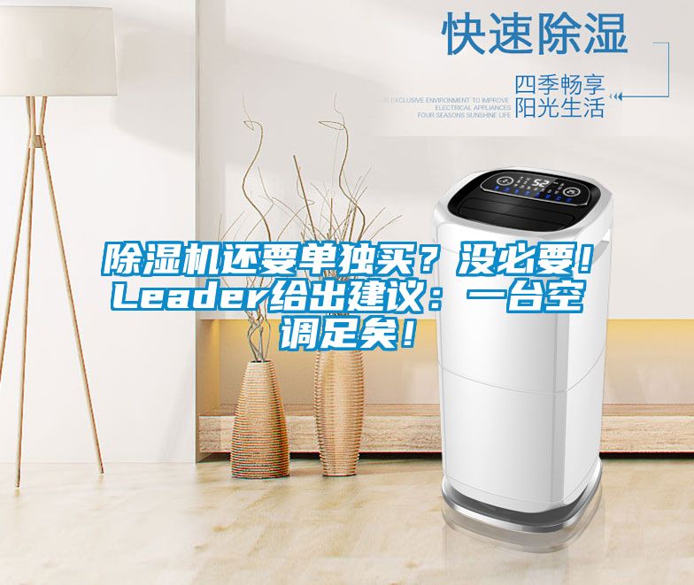 除濕機還要單獨買？沒必要！Leader給出建議：一臺空調足矣！