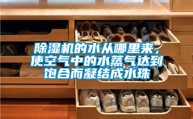 除濕機(jī)的水從哪里來，使空氣中的水蒸氣達(dá)到飽合而凝結(jié)成水珠
