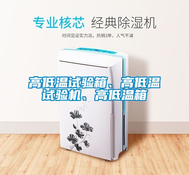 高低溫試驗(yàn)箱、高低溫試驗(yàn)機(jī)、高低溫箱